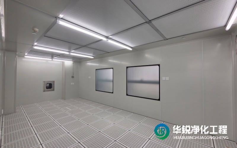 成都英杰晨暉科技 1600㎡半導(dǎo)體芯片百級(jí)潔凈室裝修項(xiàng)目