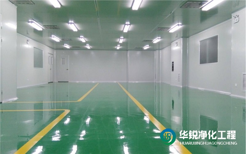 成都西典新能電子 900㎡新能源電子凈化車間裝修工程